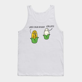 Hace Calor Afuera Spanish Pun Tank Top